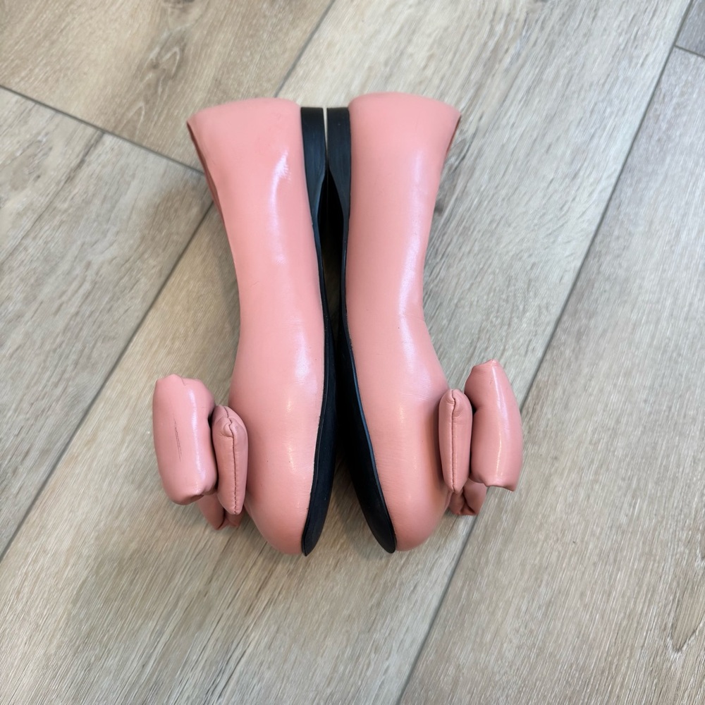 NWOB Jeffrey Campbell Bow-Out Ballet Flat in Pink, Size 8 - Picture 8 of 14